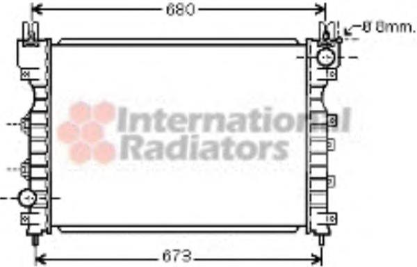 Radiador de esfriamento de motor Polcar 4310081 preço, a partir de 114,27 USD