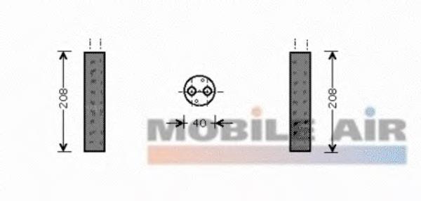 9533978F00 Suzuki Tanque de recepção do secador de aparelho de ar condicionado