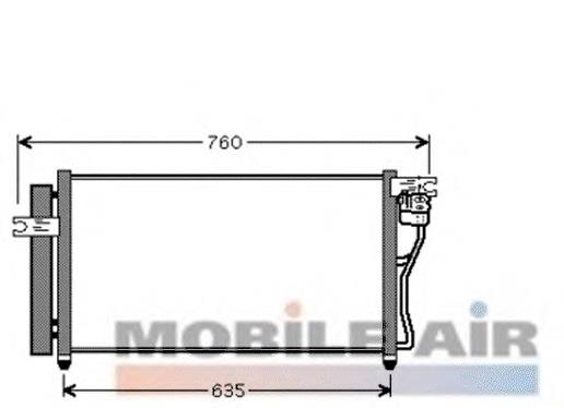 Radiador de aparelho de ar condicionado Koyorad CD810522 preço, a partir de 100,74 USD