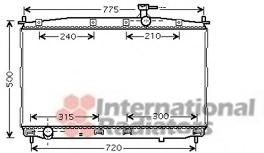 Compre 253102B701 Hyundai/Kia Radiador de esfriamento de motor