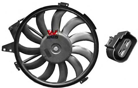 Compre 8Z0959455C VAG Ventilador elétrico de esfriamento montado (motor + roda de aletas)