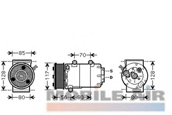 Compressor de aparelho de ar condicionado Ford 6G9119D629KD preço, a partir de 120,88 USD