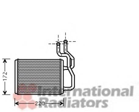 Radiador de forno (de aquecedor) KIA Carens I FJ