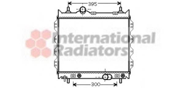 5086547AB Chrysler Radiador de esfriamento de motor