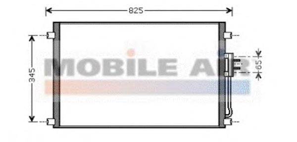 Radiador de aparelho de ar condicionado Chrysler 04809267AC preço, a partir de 90,39 USD