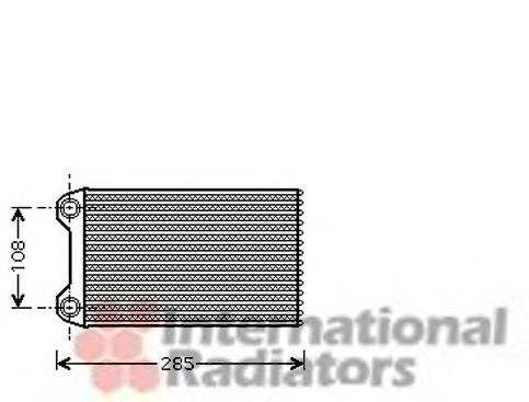 489007N Dasis Radiador de forno (de aquecedor)