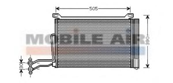 Compre 6918597 BMW Radiador de aparelho de ar condicionado