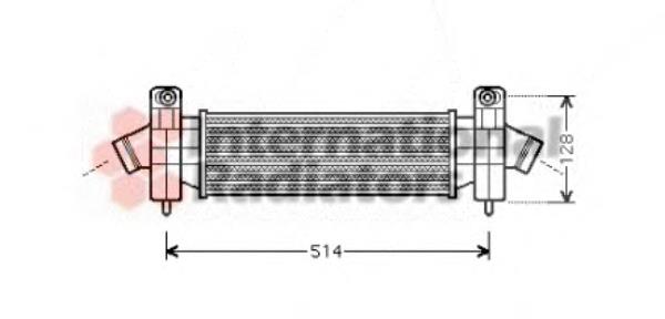 Radiador de intercooler 868963A Ford