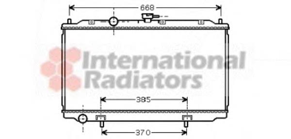Radiador de esfriamento de motor Nissens 68718 preço, a partir de 110,08 USD