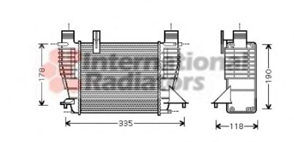 Compre 8200170504 Renault (RVI) Radiador de intercooler