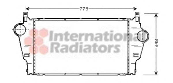 6037J81 Polcar Radiador de intercooler