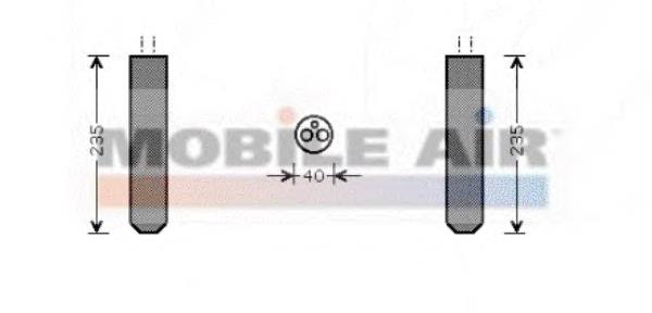 7815A285 Mitsubishi Tanque de recepção do secador de aparelho de ar condicionado