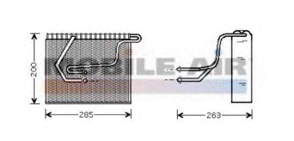 Compre 7701205699 Renault (RVI) Vaporizador de aparelho de ar condicionado