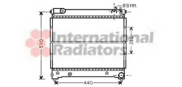 Radiador de esfriamento de motor NRF 59106 preço, a partir de 142,52 USD