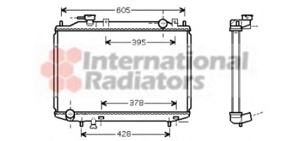 Radiador de esfriamento de motor Ford 4374785 preço, a partir de 107,97 USD