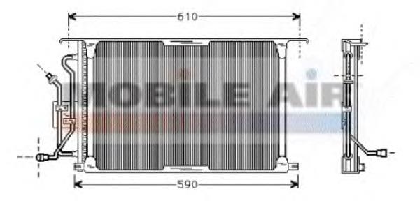 Radiador de aparelho de ar condicionado Mitsubishi 7812A036 preço, a partir de 113,87 USD