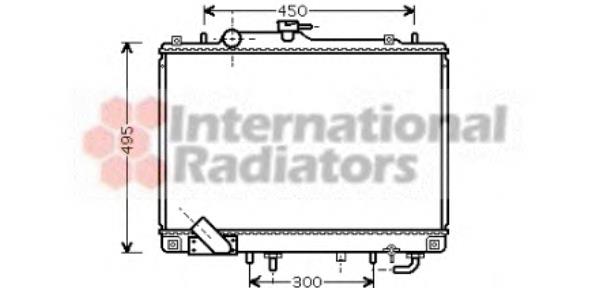 Compre MN153206 Mitsubishi Radiador de esfriamento de motor