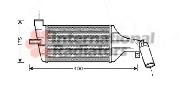 157009N Dasis Radiador de intercooler
