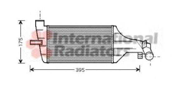 Radiador de intercooler Opel 95512979 preço, a partir de 88,76 USD