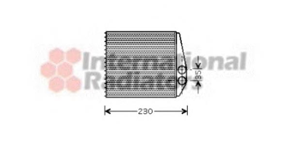 Radiador de forno (de aquecedor) Opel 93171801