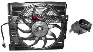 Difusor do radiador de esfriamento, montado com motor e roda de aletas 202223W2 Polcar