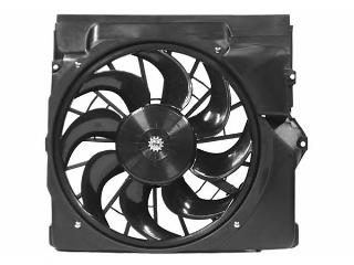 Difusor do radiador de aparelho de ar condicionado, montado com roda de aletas e o motor 64508364093 BMW