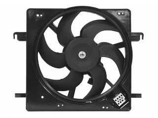 352022 ERA Difusor do radiador de esfriamento, montado com motor e roda de aletas