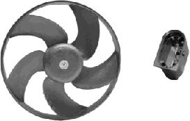 Compre RECSEF703000 Recoficial Ventilador elétrico de esfriamento montado (motor + roda de aletas)