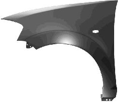  Pára-lama dianteiro direito Citroen C3 I hatchback (FC) (2002 - 2009) I