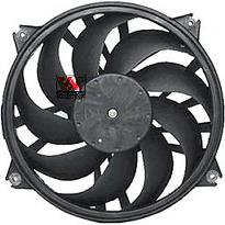 Ventilador elétrico de esfriamento montado (motor + roda de aletas) Vemo V22011786
