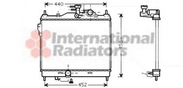 Compre 253101C050 Hyundai/Kia Radiador de esfriamento de motor