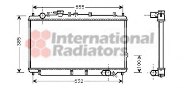 Compre 0K2A115200 Hyundai/Kia Radiador de esfriamento de motor