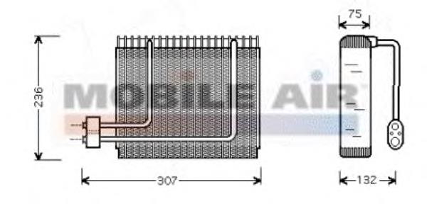 Vaporizador de aparelho de ar condicionado Hyundai Sonata preço, a partir de 143,32 USD