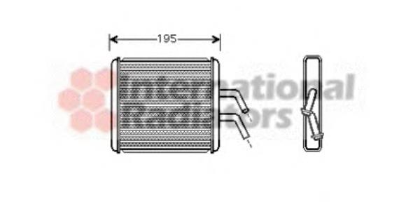 Compre 0K30C61A10 Hyundai/Kia Radiador de forno (de aquecedor)