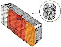 Lanterna traseira direita Fast FT86336
