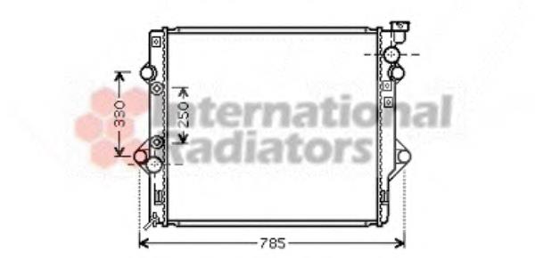 1640075550 Toyota Radiador de esfriamento de motor
