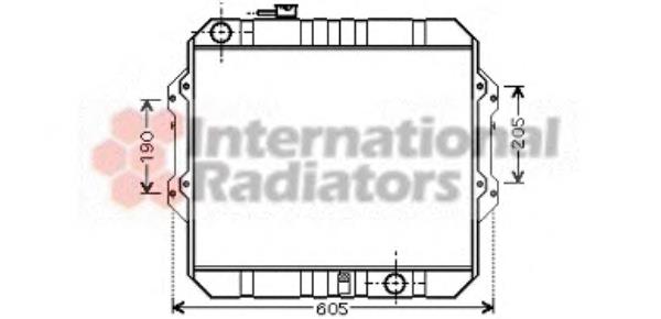 Compre 1640030100 Toyota Radiador de esfriamento de motor