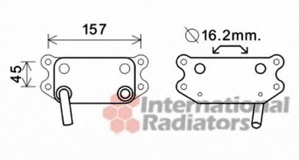 Radiador de óleo Metalcaucho 06368