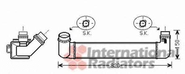 Radiador de intercooler Renault (RVI) 144960024R preço, a partir de 125,78 USD