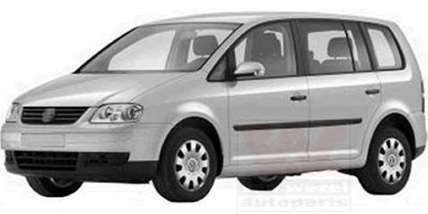 1T0805588L9B9 VAG Suporte do radiador montado (painel de montagem de fixação das luzes)