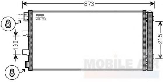 Radiador de aparelho de ar condicionado Ford W505593S442 preço, a partir de 137,70 USD