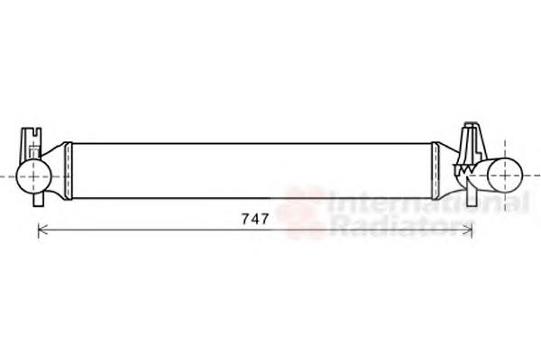 Compre 6R0145805C VAG Radiador de intercooler