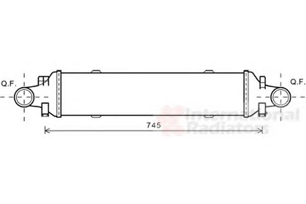 Radiador de intercooler Frig AIR 07063029