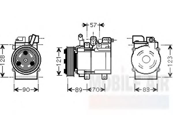 Compre 977014A900 Hyundai/Kia Compressor de aparelho de ar condicionado
