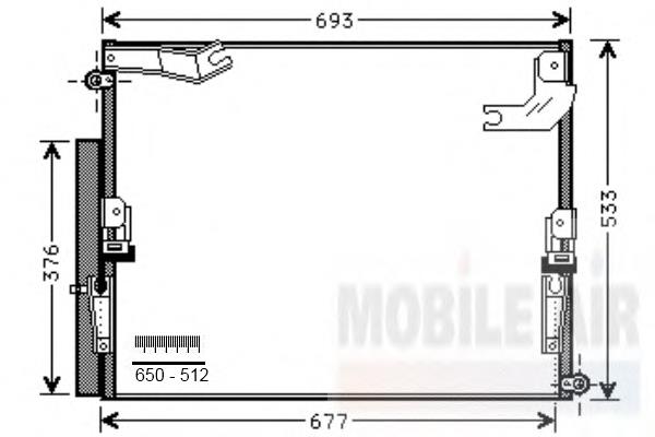 Compre 8846060903 Toyota Radiador de aparelho de ar condicionado