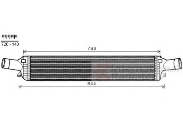 Radiador de intercooler Polcar 1337J82 preço, a partir de 134,08 USD