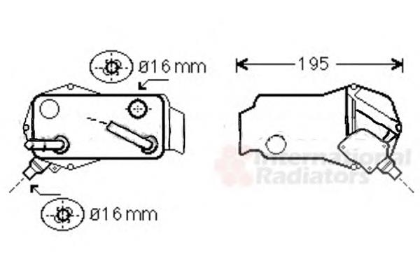 Compre 752106405 BMW Radiador de esfriamento, Caixa Automática de Mudança