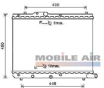 Compre 31R69085 Eaclima Radiador de esfriamento de motor