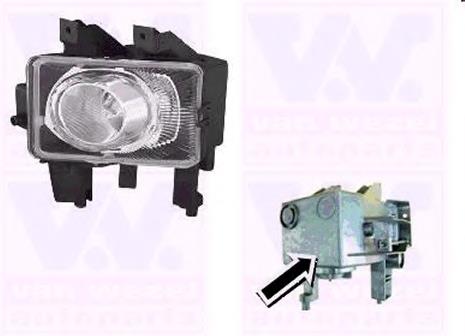Luzes de nevoeiro esquerdas 1710368 Opel