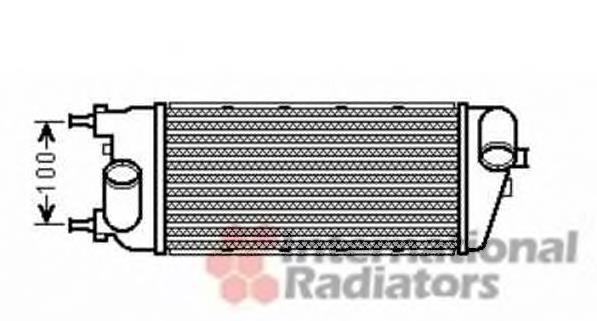 Radiador de intercooler Kamoka 7750146 preço, a partir de 108,72 USD